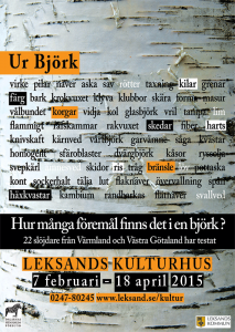 Vernissagekort Ur Björk Leksand